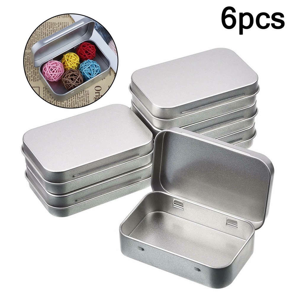 New Metal Box Storage Boxes for MINI Candles Practical Set Small Container