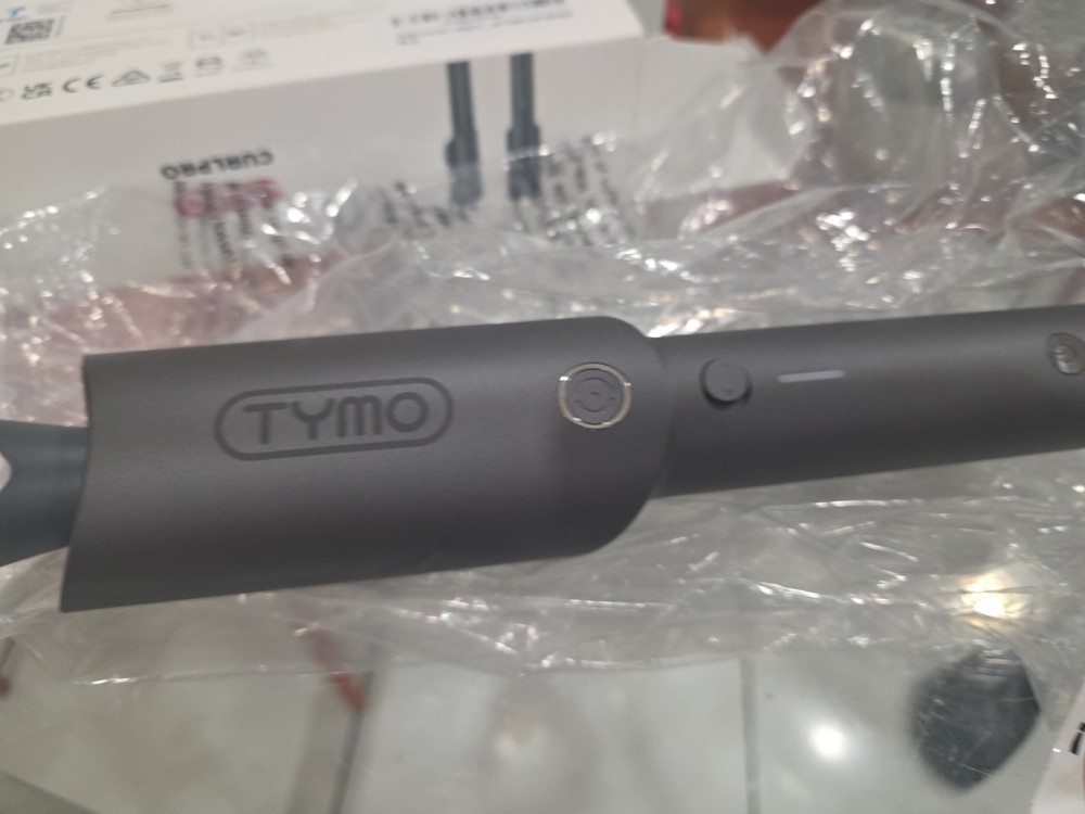 TYMO CURLPRO Beach Waves 1-inch Automatic Rotating Portable Curler grey