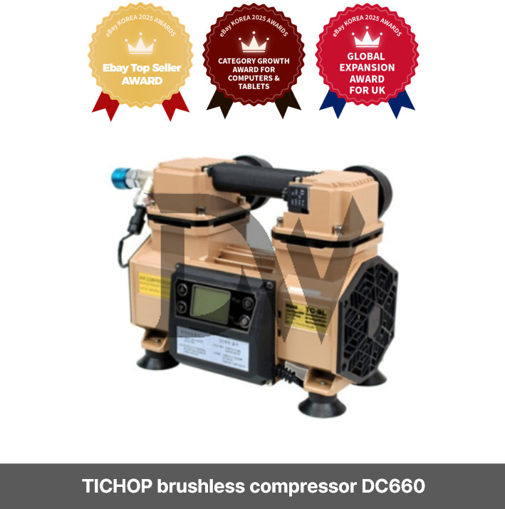 TICHOP brushless compressor DC660 / Express / Genuine