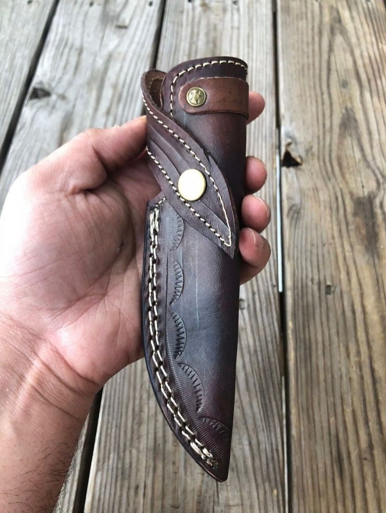 Handmade Leather knife Sheath Fixed Blade Holster