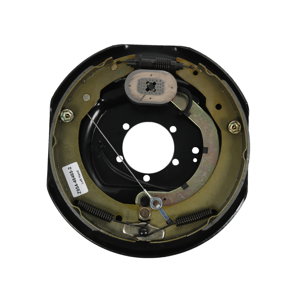 Four 12" X 2" Electric Trailer Brake Assembly for 7000 Lbs Trailer Axles LH & RH