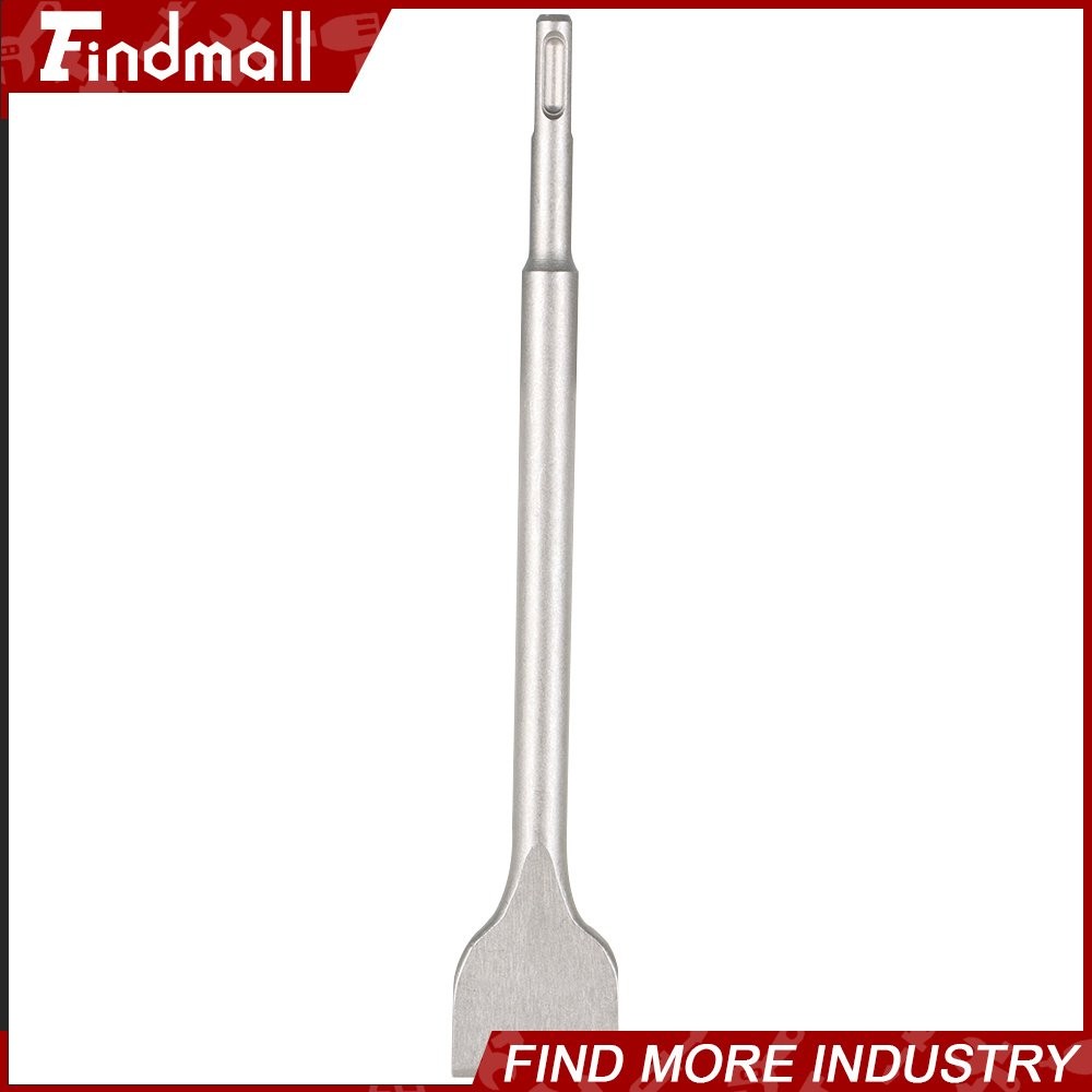 Findmall 4 Pack SDS Plus Chisel Bits -Flat Chisel Grooving Chisel & Point Chisel