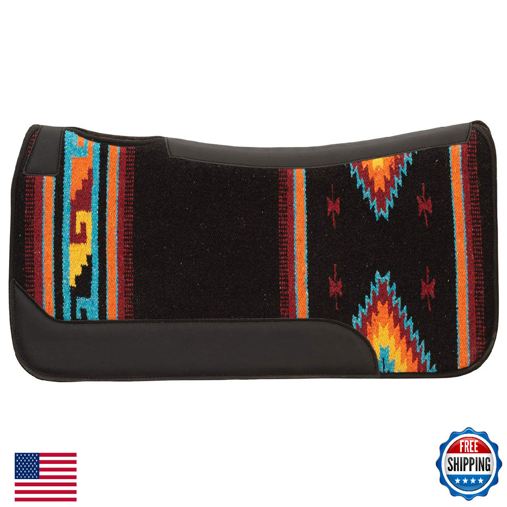 Weaver Leather Contoured Single Weave Wool Blend Felt Saddle Pad