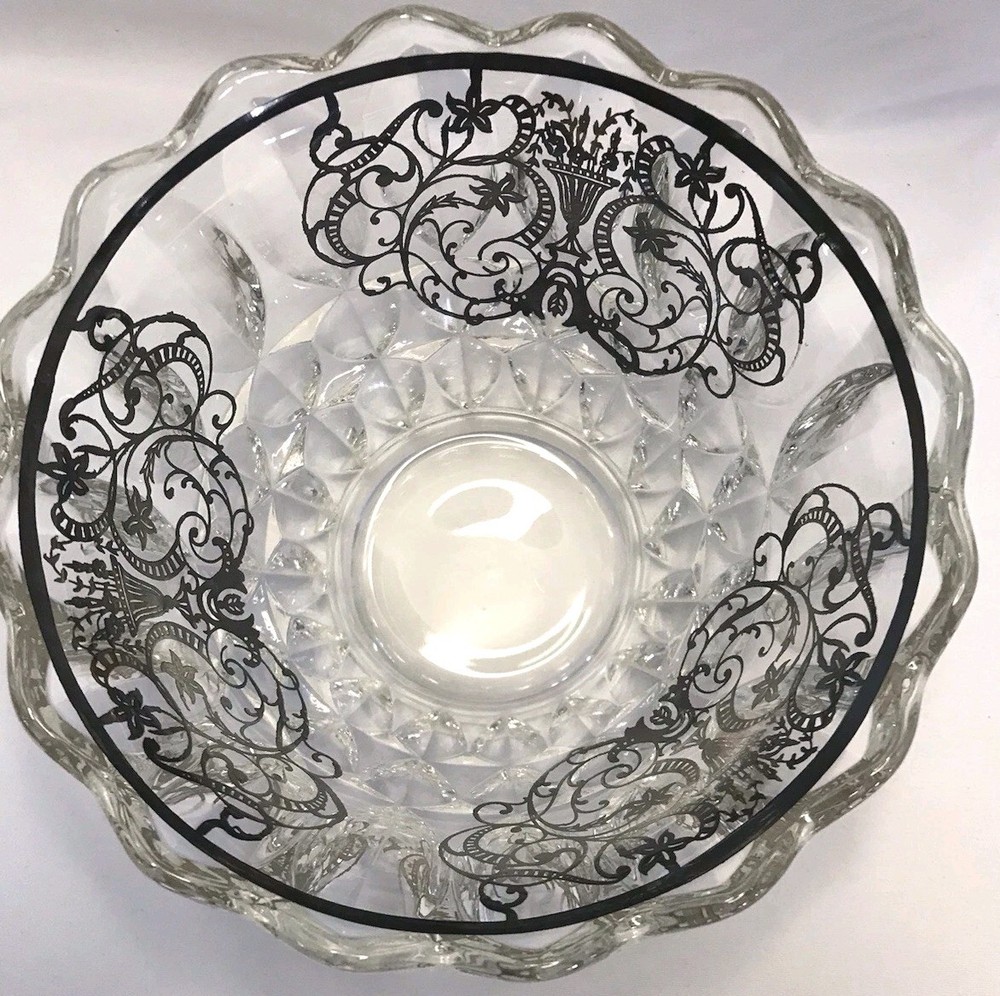 Vintage Small Silver Inlay Bowl