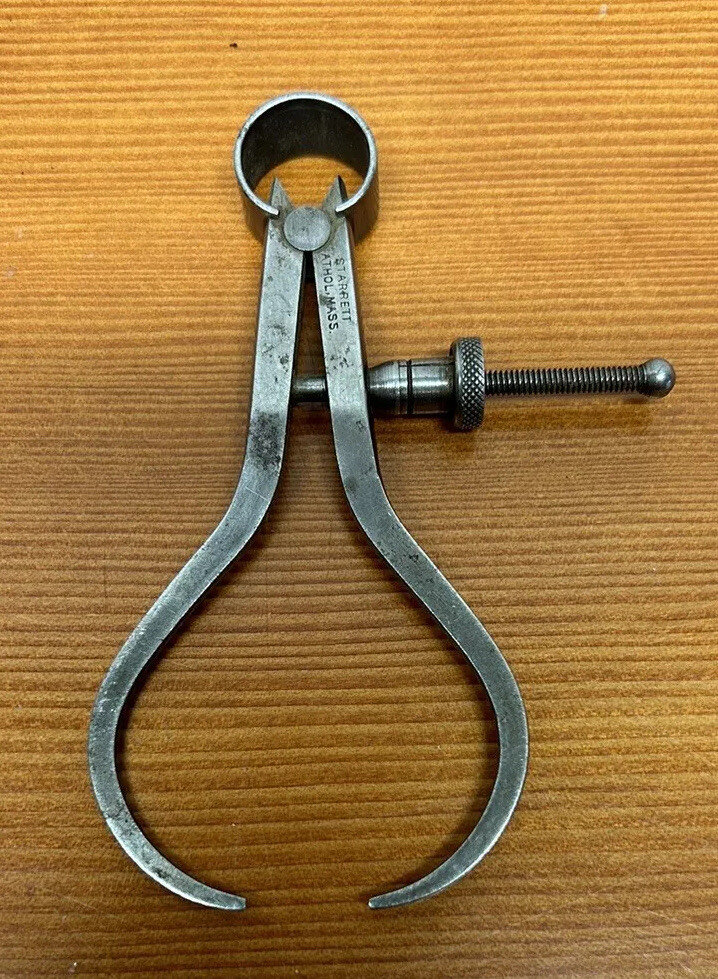 Starrett - 3” Outside Calipers - Spring Joint- Great User -