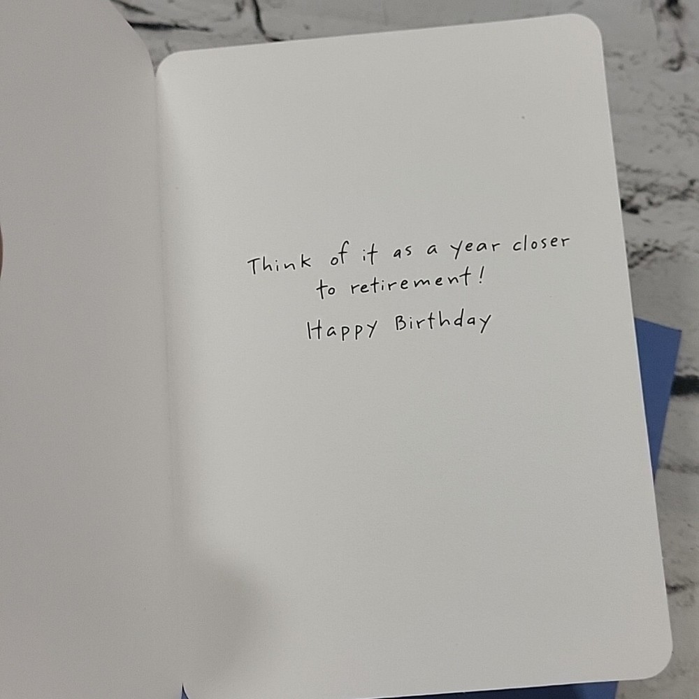Hallmark Windows Birthday Greeting Card Humorous