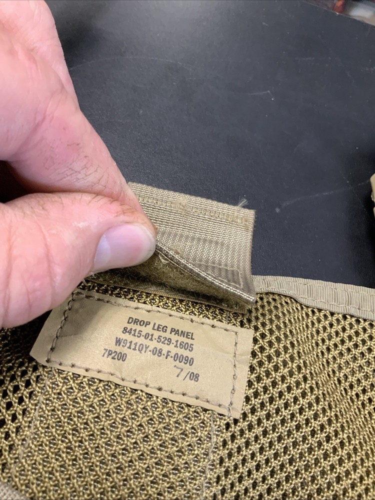 Eagle Industries Khaki Molle Drop Leg Panel