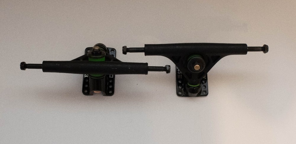 Attack 45 Downhill Skateboard Trucks - 9" - Black - New - 2