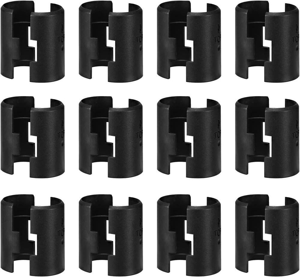 Wire Shelf Clips Plastic Shelf Lock Clip For 25mm Posts