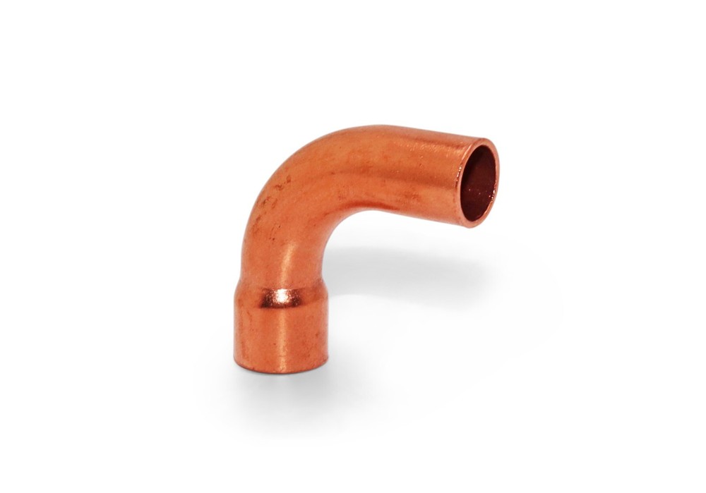 3/8" & 3/4" OD HVAC Long Radius Copper Kit - (2) Coupling,(2) 90's,(2) Street