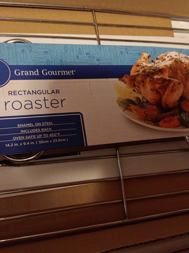 Grand Gourmet Rectangular roaster 14.2 x 9.4