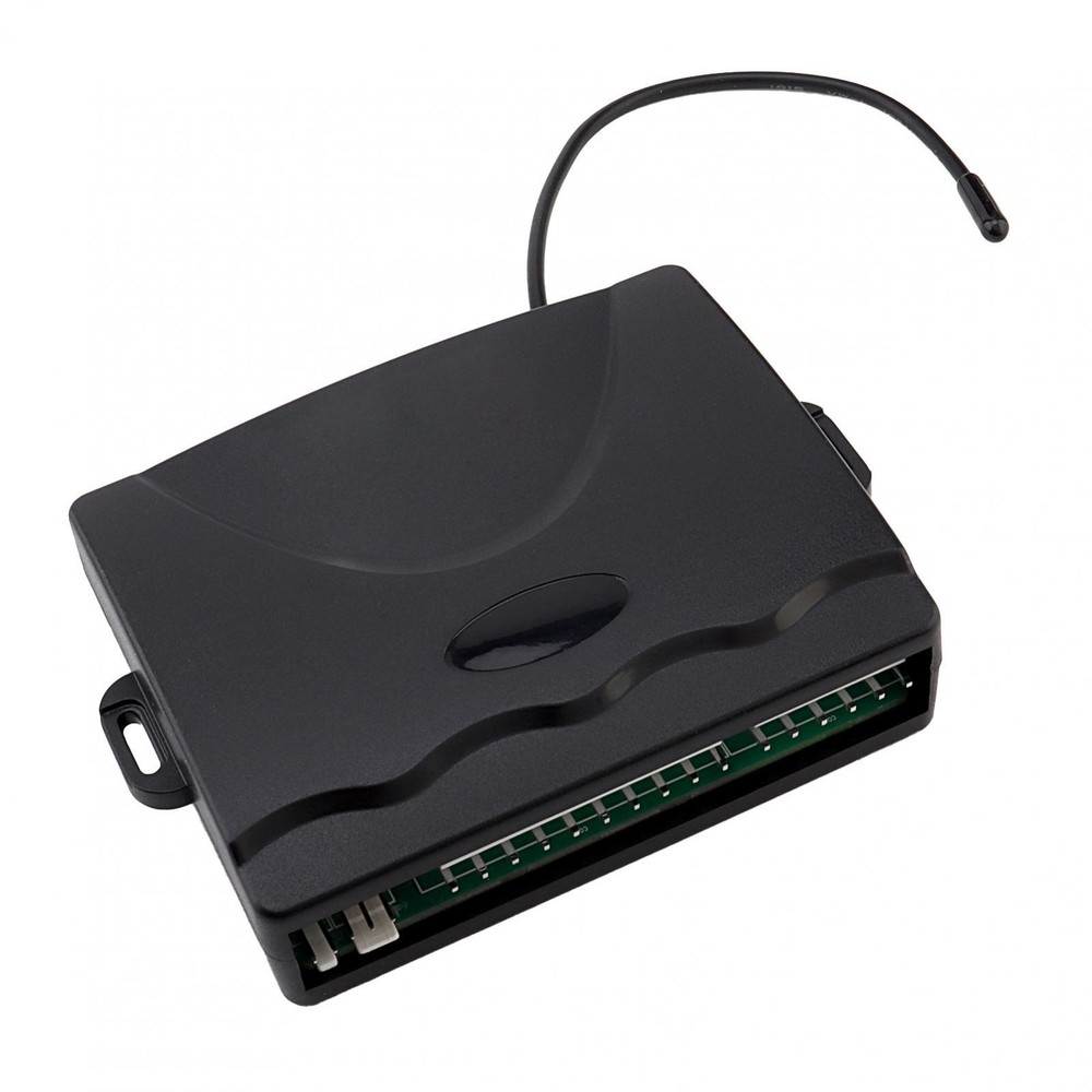 Universal Car Alarm Security System Keyless Entry with 2 Remote Controls Siren