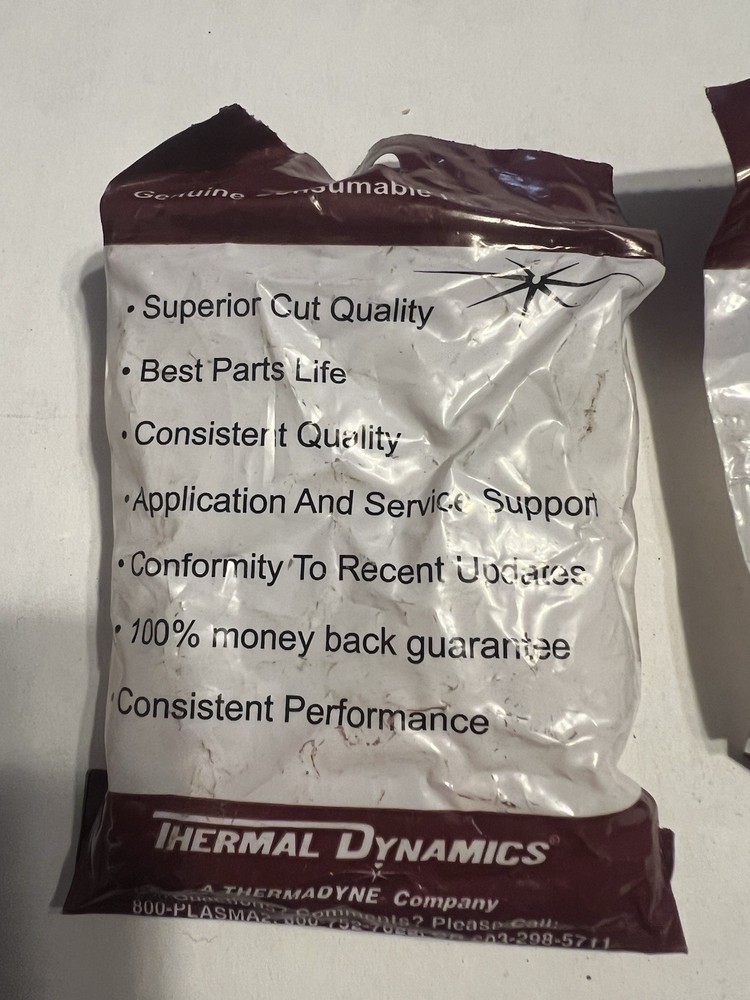Thermal Dynamite Plasma Tips 8-7504 Genuine OEM Plasma Consumables 1 pack