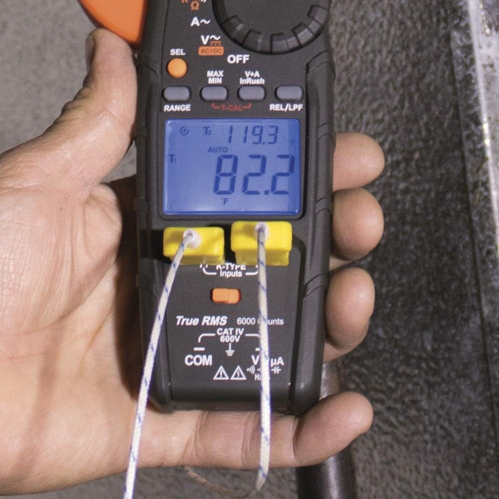 69435 K-Type Thermocouple Replacement，Compatible with Klein Tools multimeters...
