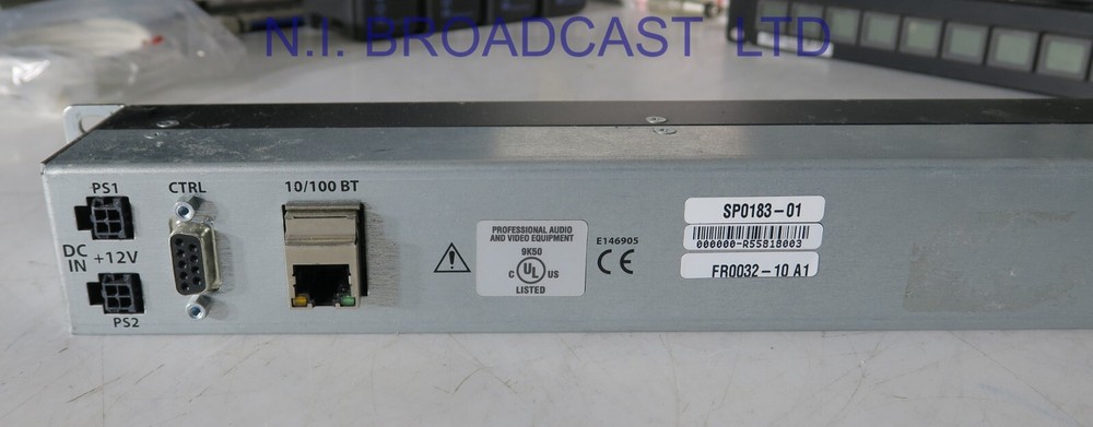 Miranda / grass valley nv9641a router matrix panel