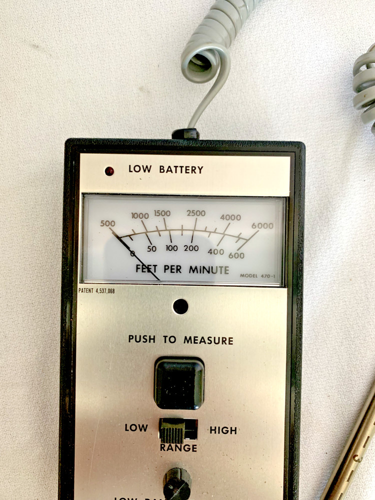 Dwyer Series 470 Anemometer.