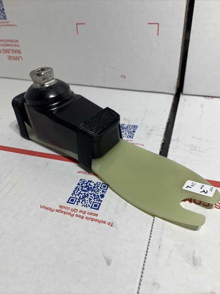 Left ossur k2 sensation prosthetic foot. size 24. category 2