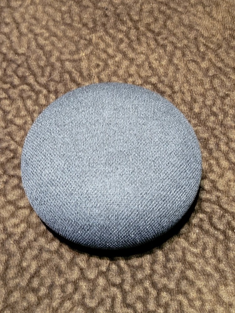 Google Nest Mini (2nd Generation) Smart Speaker - Charcoal