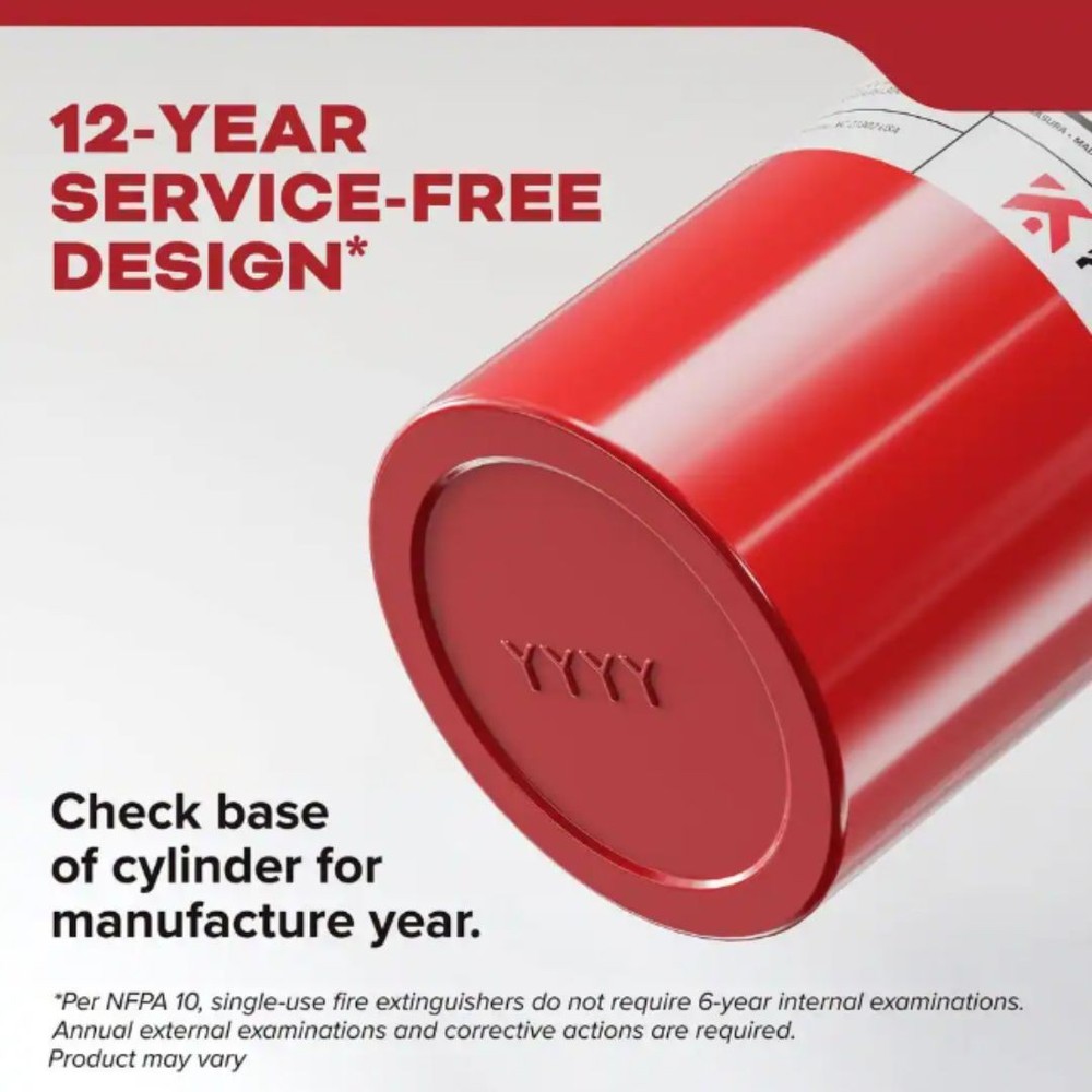 (2 pack) Kidde Basic Fire Extinguisher for Home, Residential 1A10BC