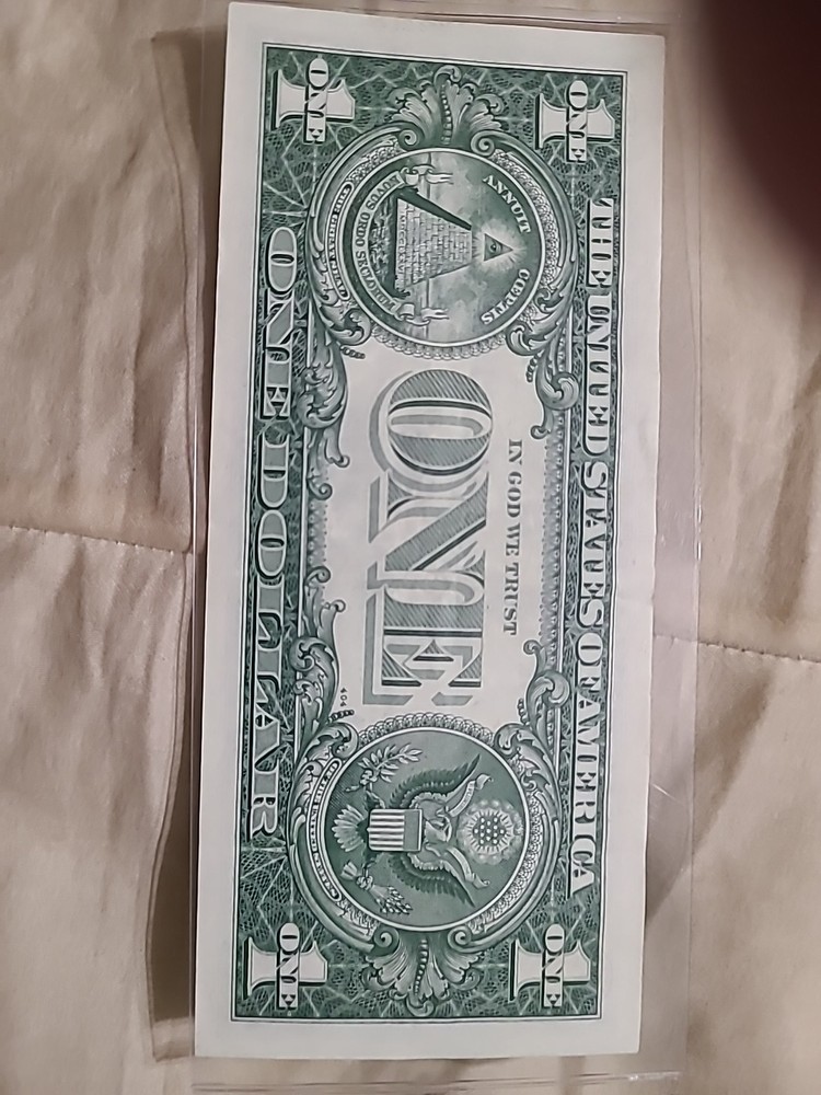 BEAUTIFUL 1957A STAR One DOLLAR $1 SILVER NOTE.
