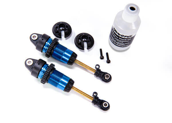 Traxxas Blue GTR Shocks Long 7461