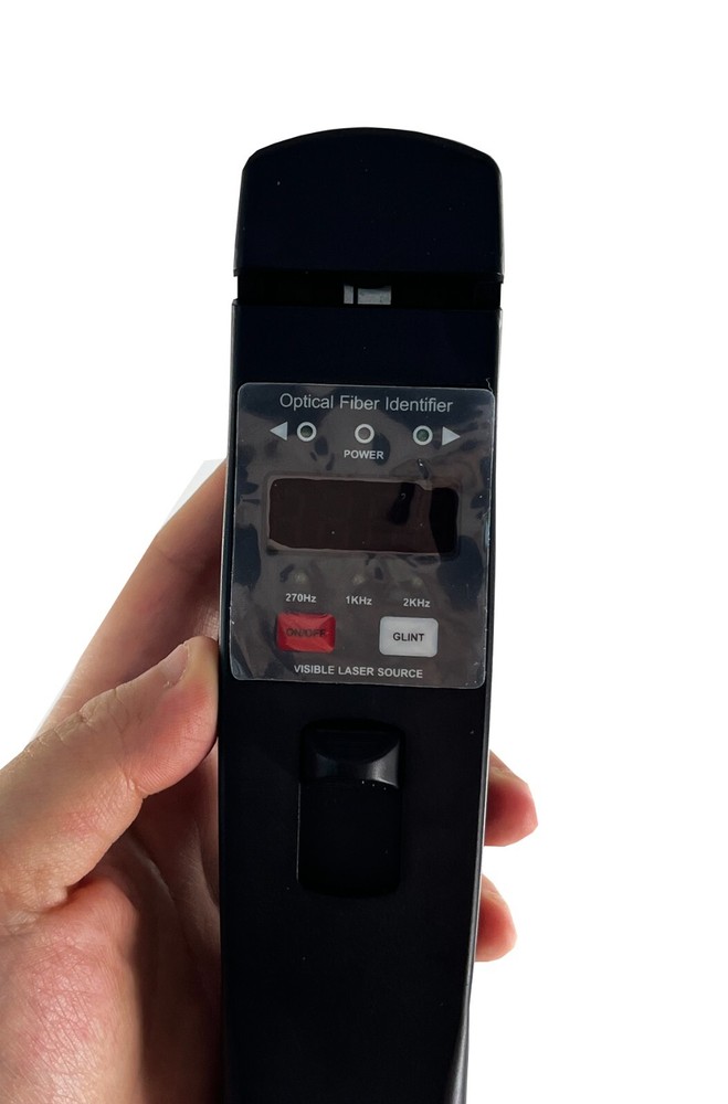 Handheld Optical Fiber Identifier On-line testing Red Light Output Power 1mW