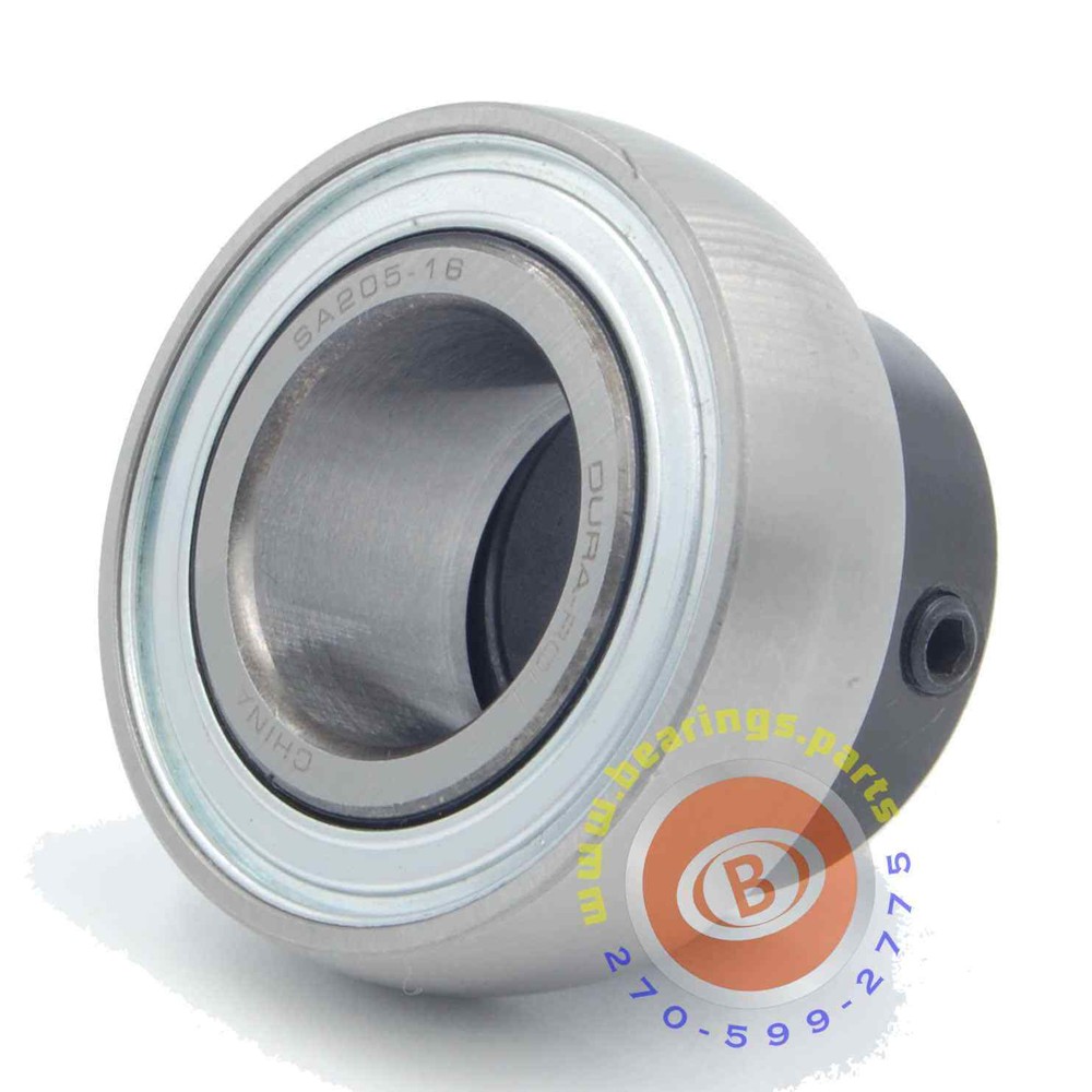 SA205-16 1" Spherical Insert Bearing With Eccentric Locking Collar