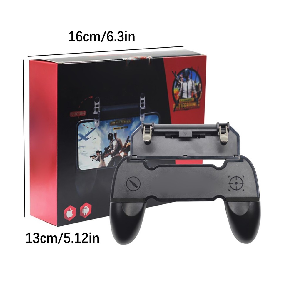 W10 Mobile Game Controller Gamepad Joystick Fire Trigger For PUBG Fortnite G