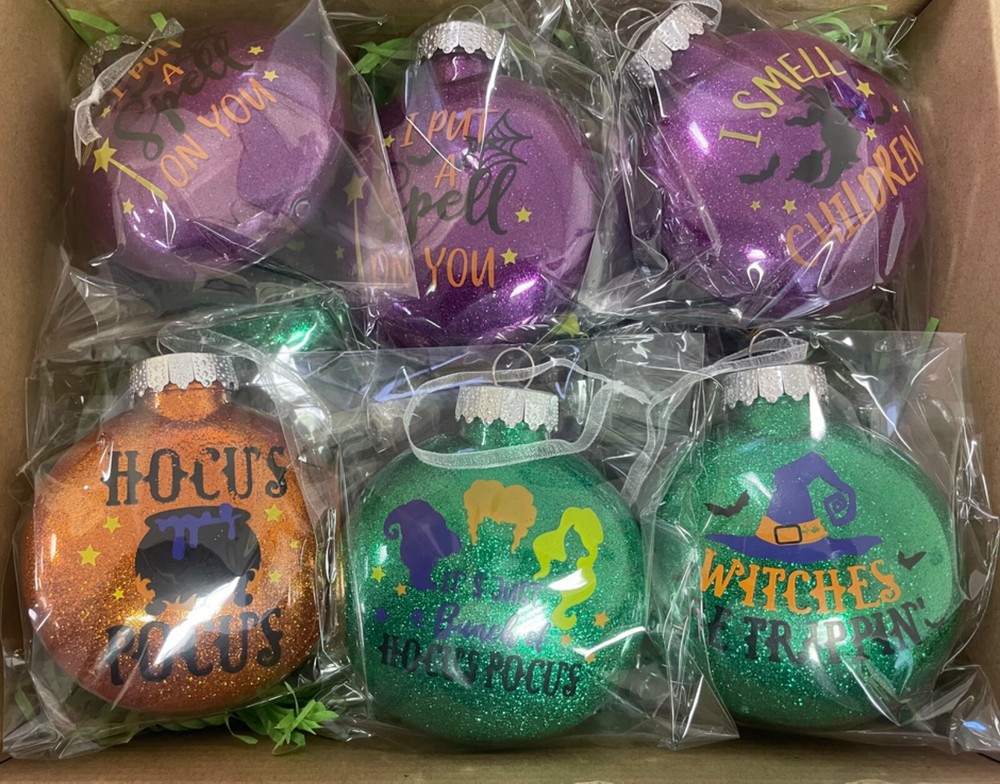 12pc Hocus Pocus Ornaments
