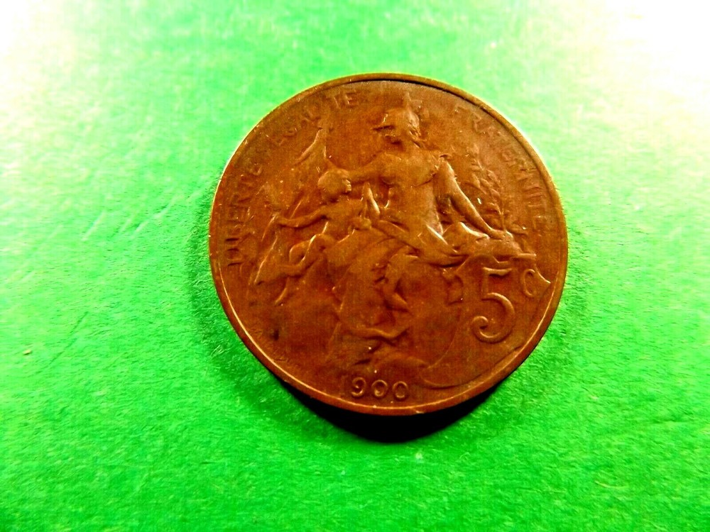 FRANCE 1900 5 Cents