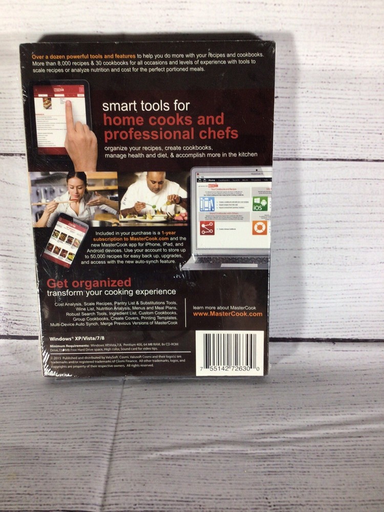 Mastercook PC SEALED BRAND NEW