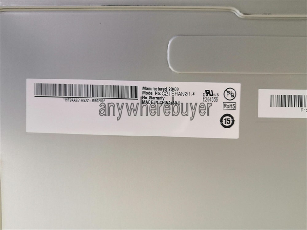 21.5" 1920(RGB)×1080 Resolution LCD Screen Panel G215HAN01.4