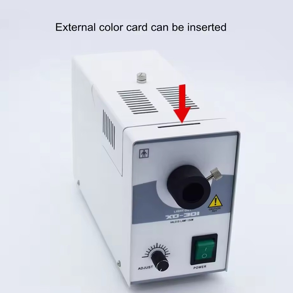 150W Single Hole Halogen Medical Cold Light Source for Microscope Endoscope ENT