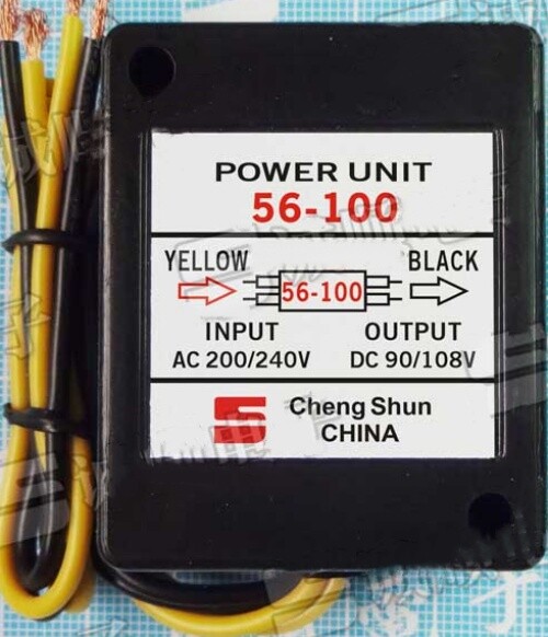 POWER UNIT rectifier power supply 56-100 rectifier
