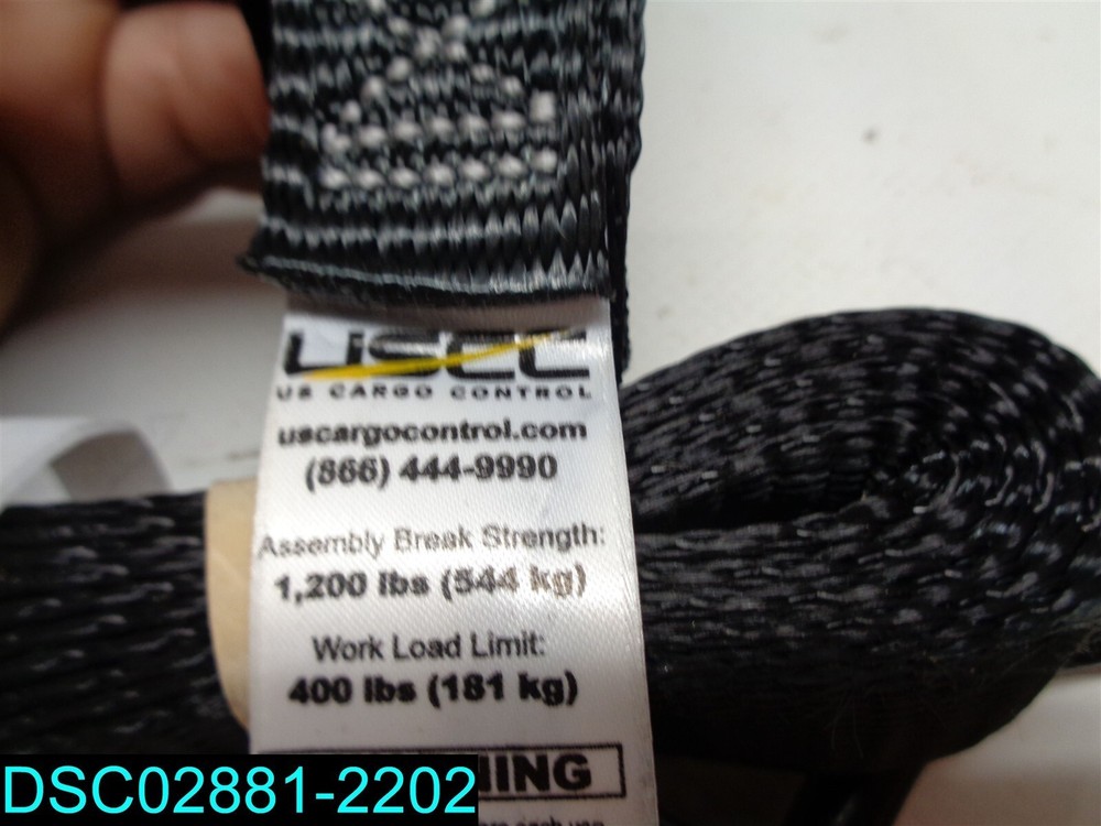 QTY=18: USCC CARGO CONTROL 1,200 LBS WORK LOAD 400 LB