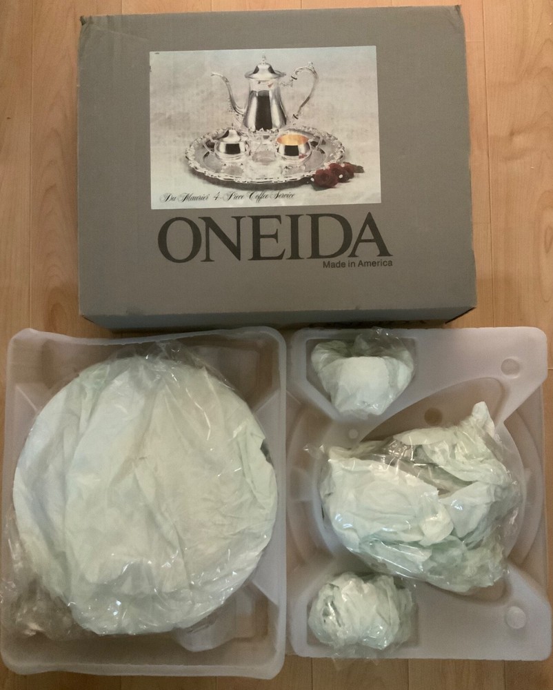 ONEIDA DU MAURIER 4 PIECE COFFEE SERVICE