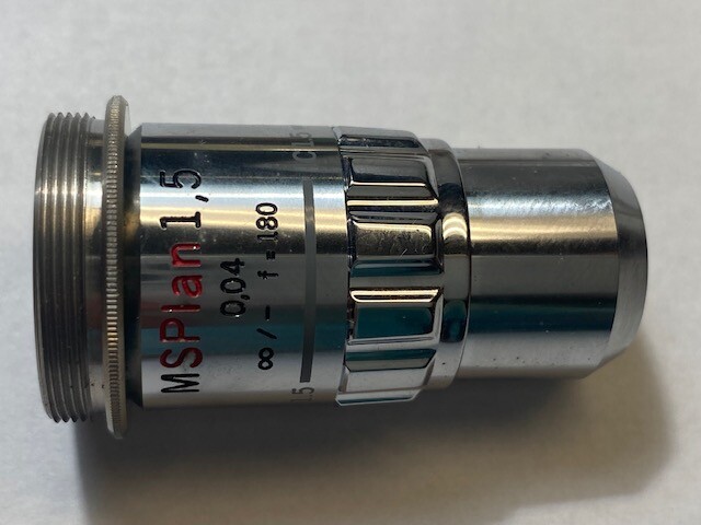 Olympus MSPLAN 1,5 0,04 Microscope Objective