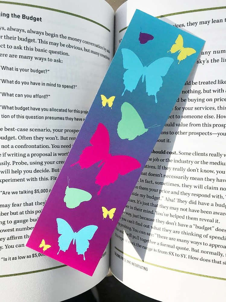 Butterflies Bookmark