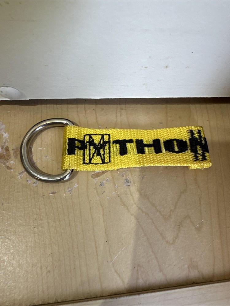 PYTHON SAFETY  4 1/2” KEYCHAIN🔥🔥🔥