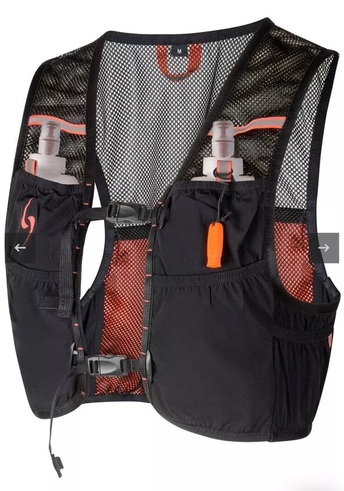 Unisex Running Vest with 2 Flasks