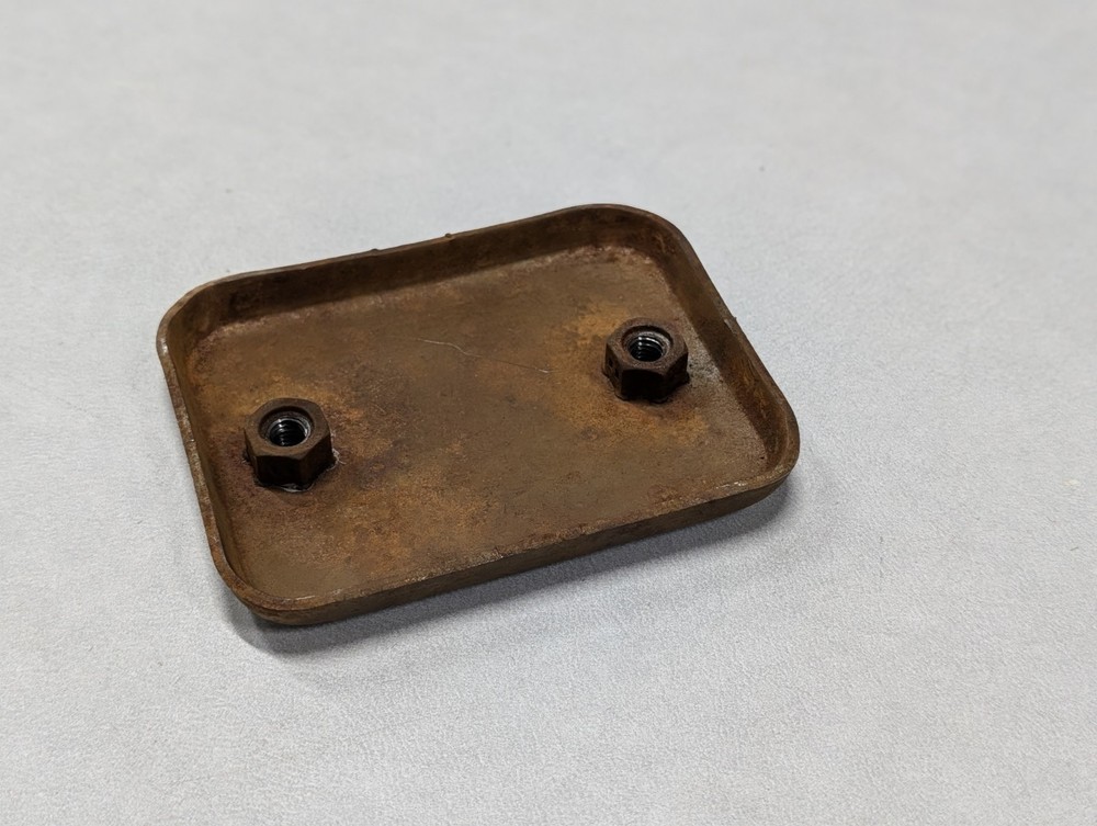 Bronco ii Spare Tire Striker Backing Plate