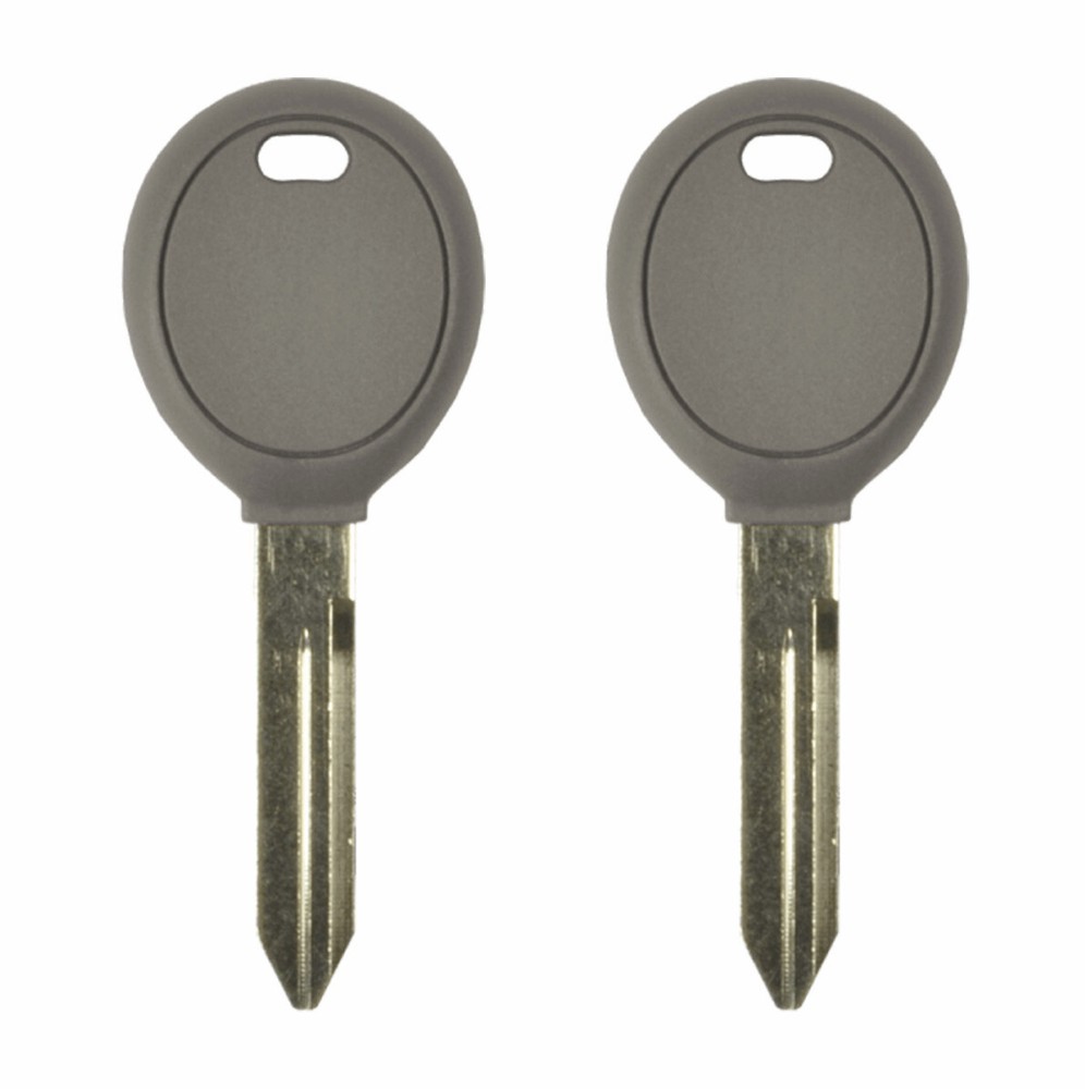 X2 REPLACEMENT SOLID HEAD TRANSPONDER KEY FOR CHRYSLER DODGE JEEP Y164 Y164-PT