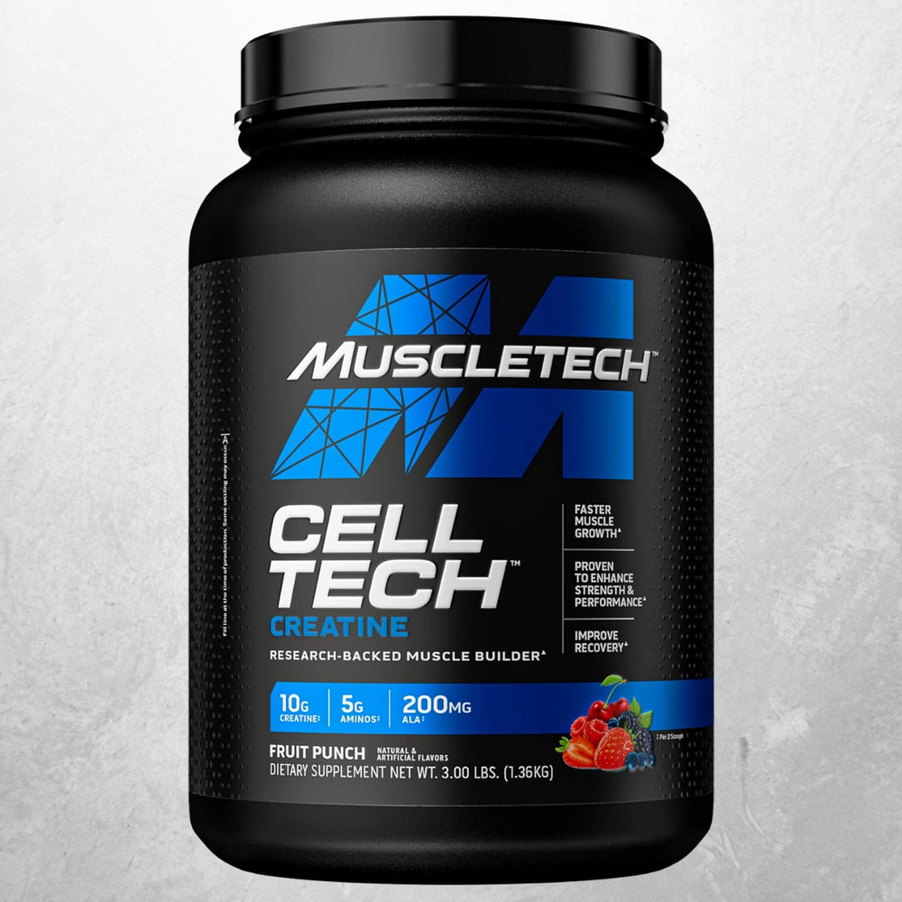 Cell-Tech™ Creatine, Fruit Punch, 3 lb (1.36 kg) 27 Serv