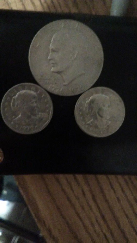 Three pack rare coins