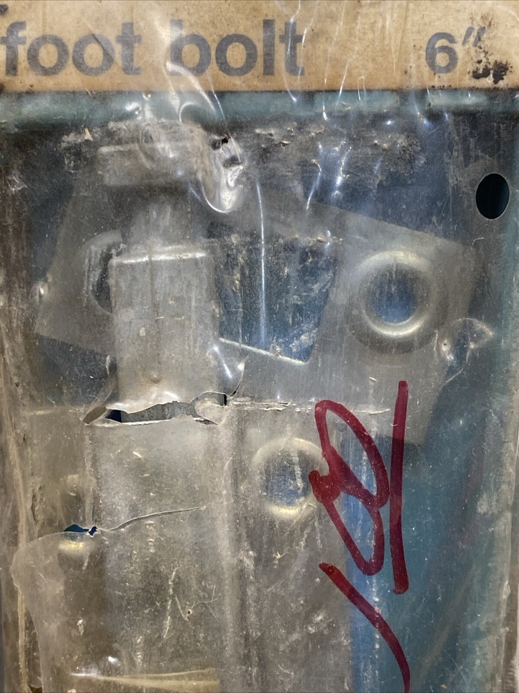 National Hardware - 151-027 6" Foot Bolt