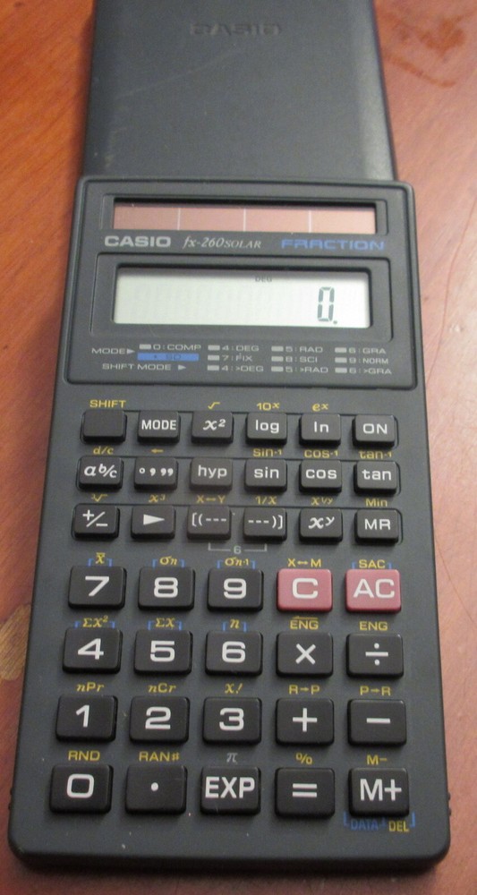 CASIO fx-260 Solar Scientific Calculator
