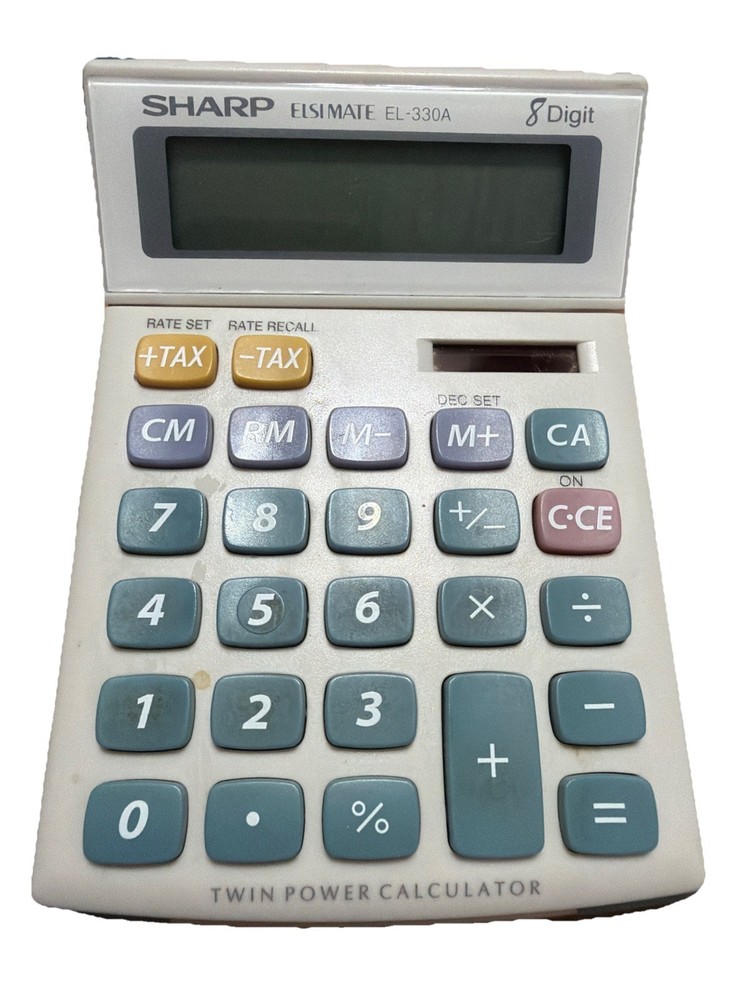 Sharp Elsi Mate EL-330A calculator