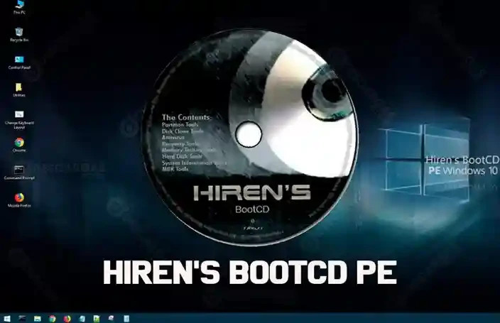 Hiren's Boot CD Bootable CD Utility Toolkit For PC Diagnostics & Repair | DVD