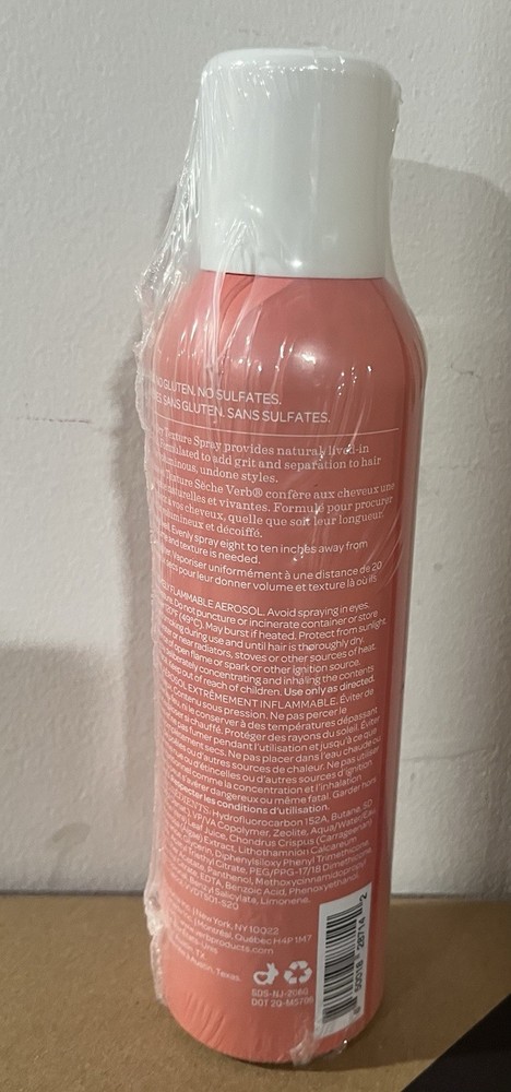 VERB Volume Dry Texture Spray, 5 oz- Boosts Volume