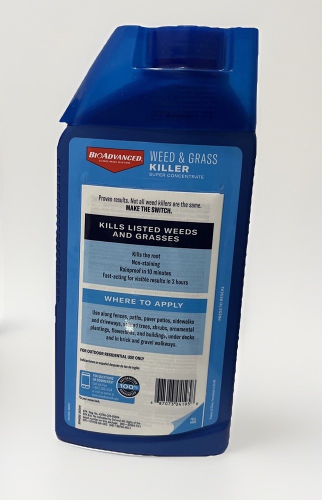 BIOADVANCED 32 oz. Super Concentrate Weed And Grass Killer 4-Pack